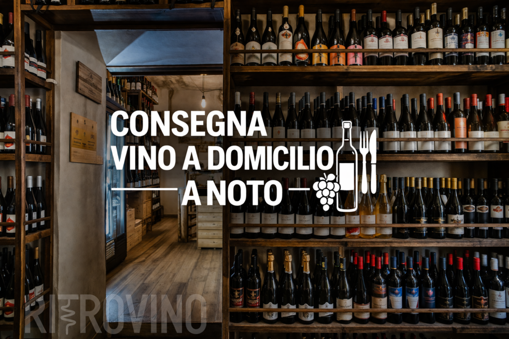 Consegna vino a domicilio a Noto con selezioni di vini siciliani, nazionali e internazionali di RitroVino